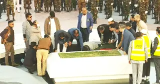 জিয়াউর রহমানের কবরের পাশে খালেদা জিয়াকে দাফন